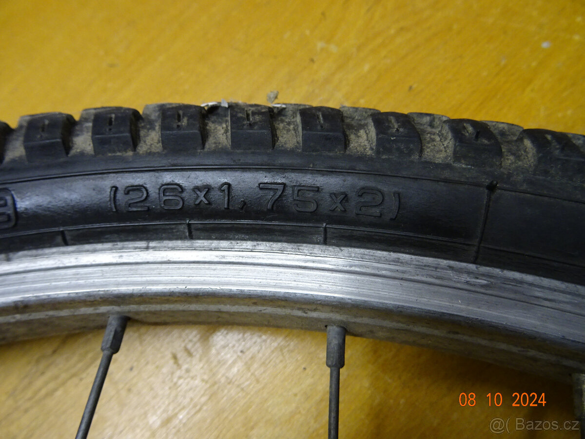 HLINÍKOVÁ KOLA – PŘEDNÍ a ZADNÍ - velikost 559x20 - 7