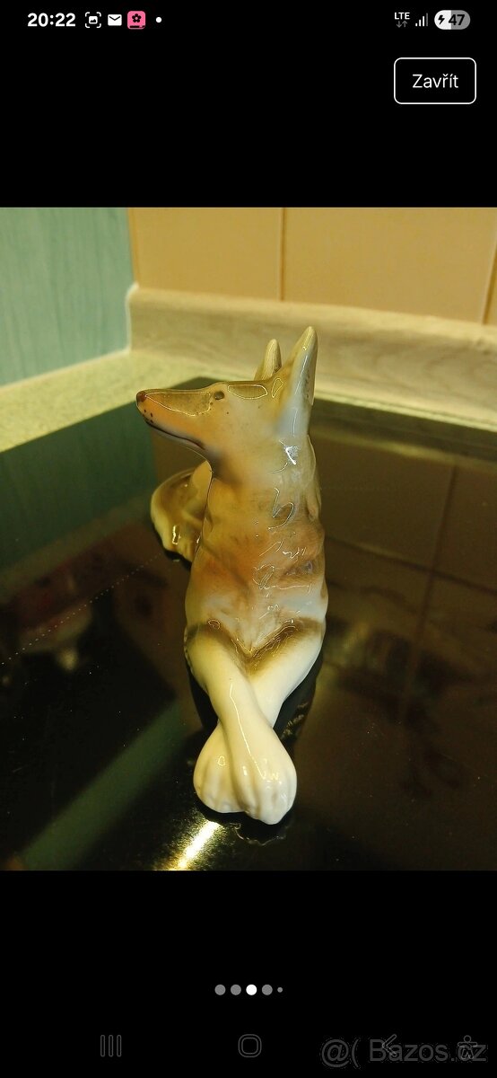 Porcelánová soška Royal Dux - 7