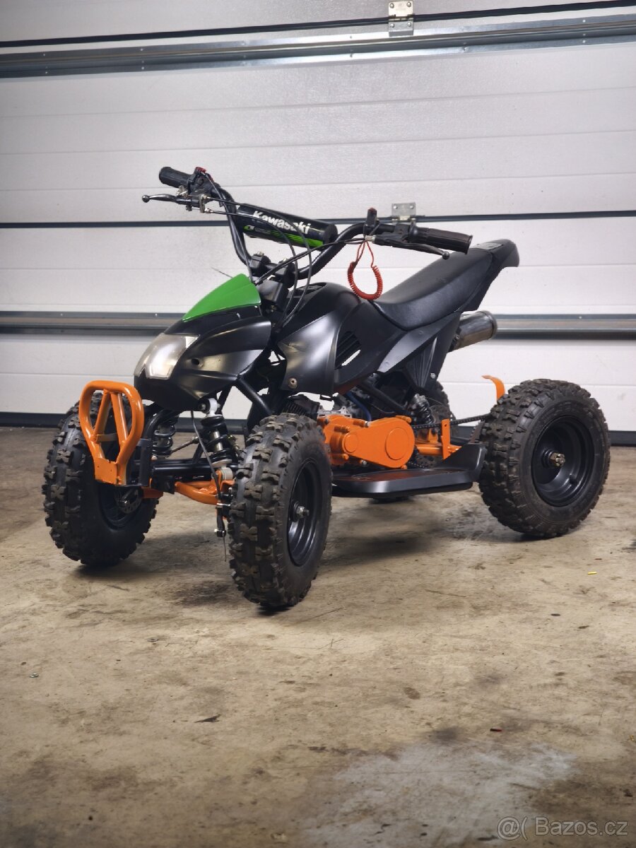 Dětská benzínová čtyřkolka atv 49ccm - 7