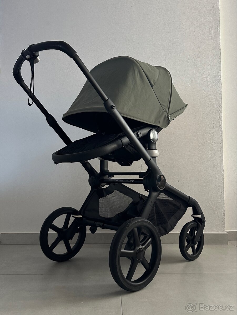Kočárek Bugaboo Fox 5 Black & Forest green - 7