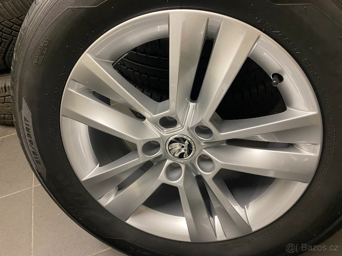 ORIGINAL ALU KOLA ŠKODA KODIAQ "MYTIKAS" 215/65/17 - 7