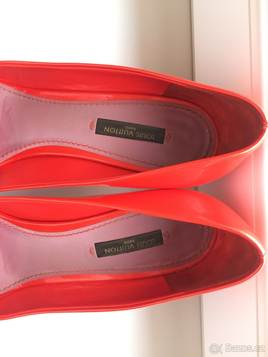 Lodičky / Boty LOUIS VUITTON- Orange - NOVÉ - 7