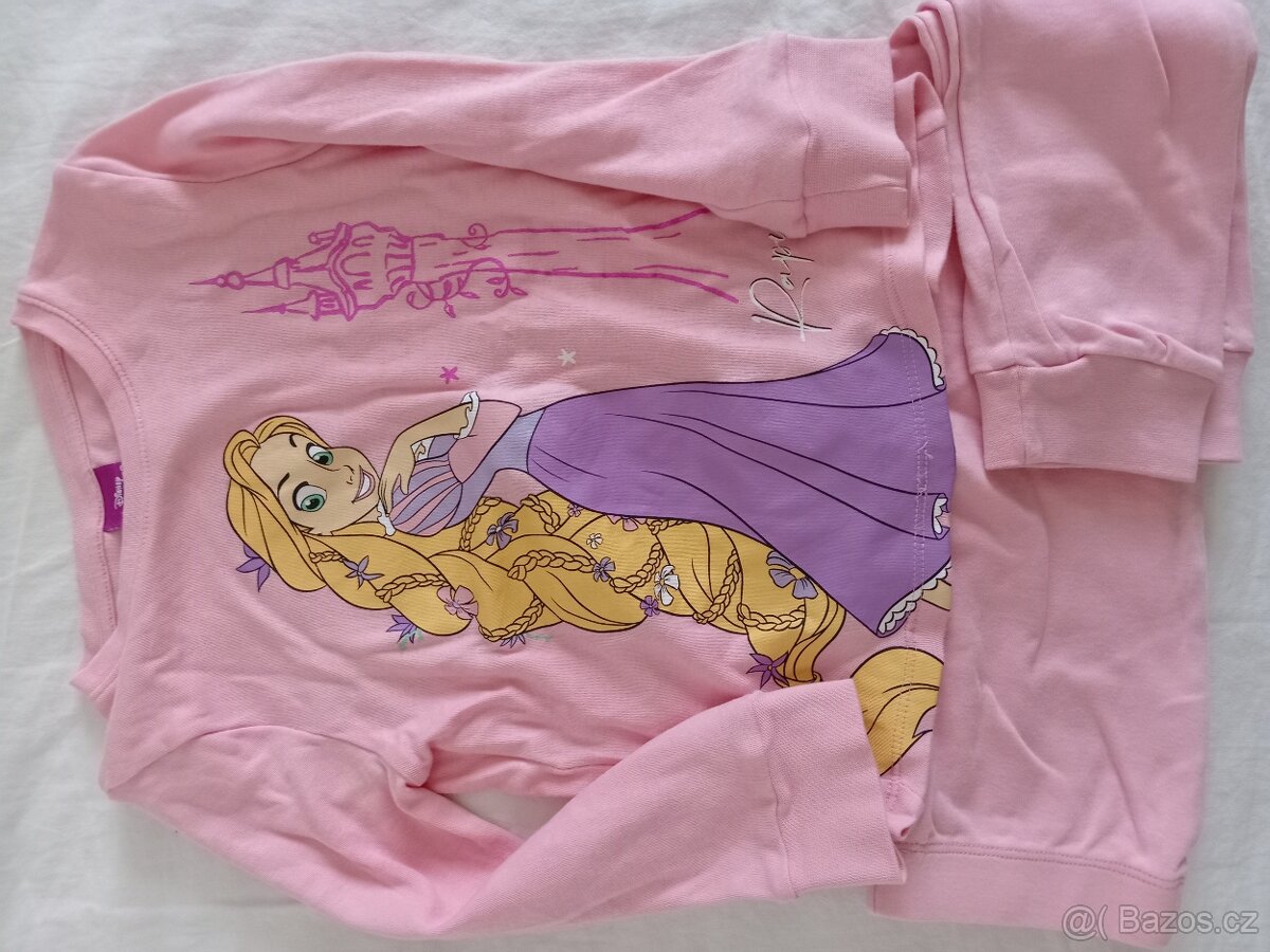 Dívčí oblečení velikost 110 - 7