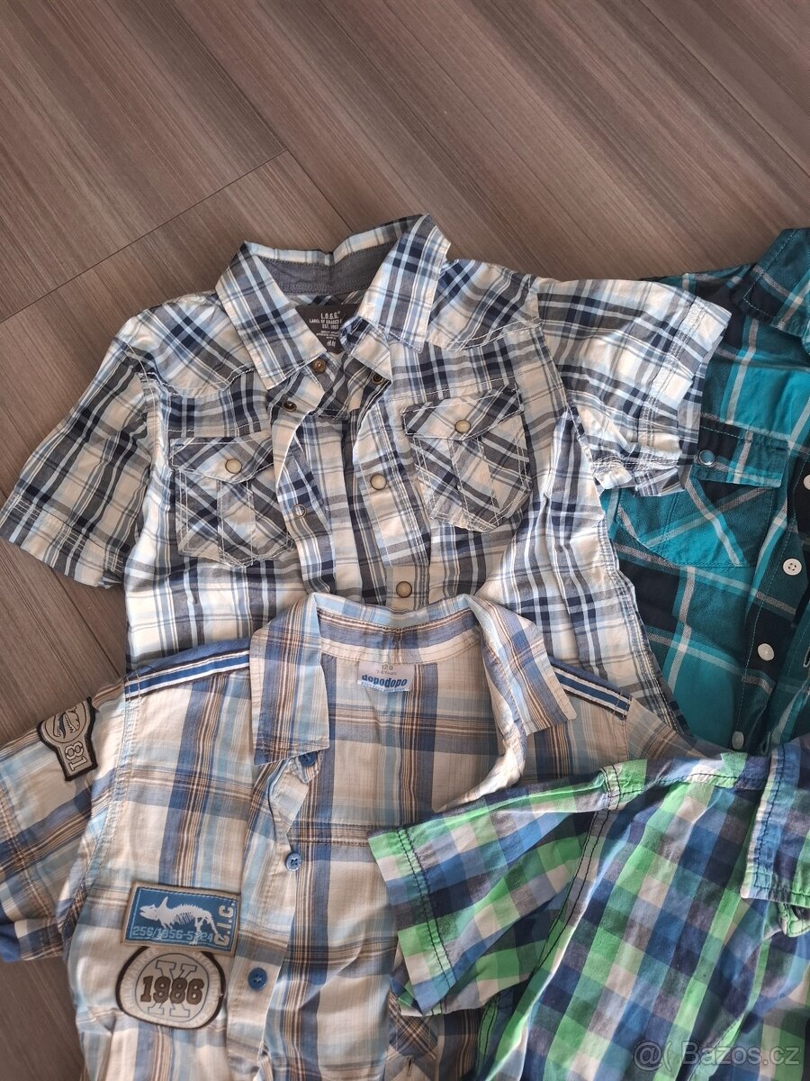 Košile vel. 128, 134, 140 - 7
