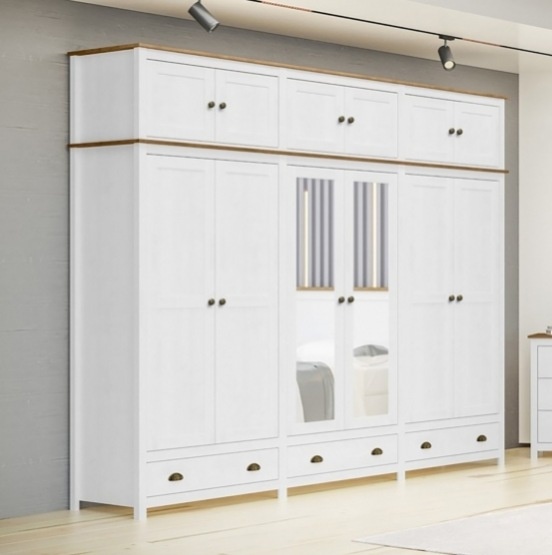 Dřevěná skříň 12dveřová TOPAZIO - 7