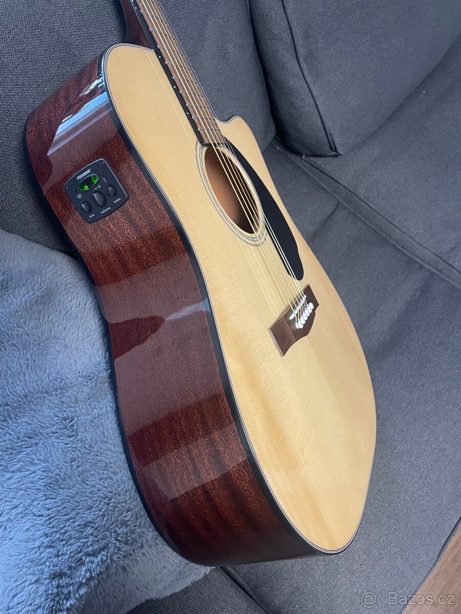 Elektroakustická kytara Fender CD-60SCE WN NAT - 7