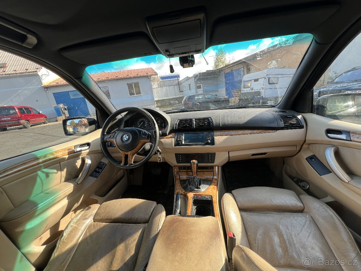 Bmw x5 e53 3.0d 135kw Blacksaphire na díly - 7