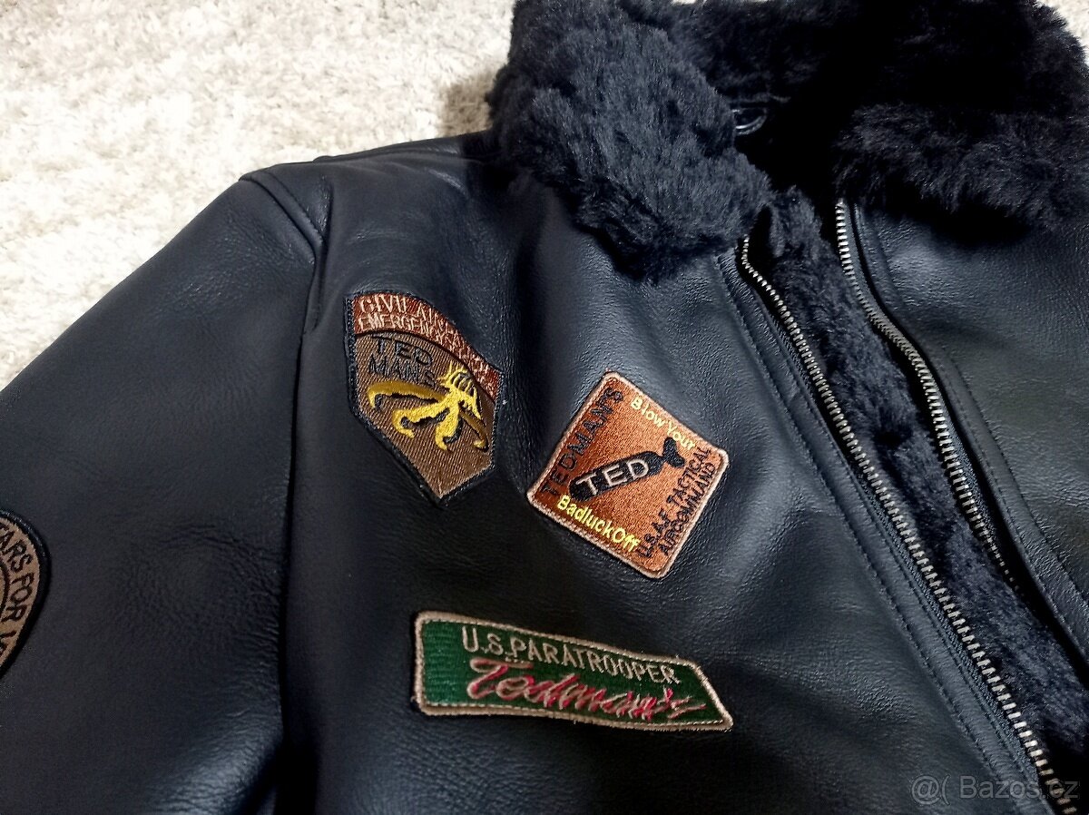 NOVÁ zimní bunda Copersian z ovčí kůže - XL a 2XL - 7