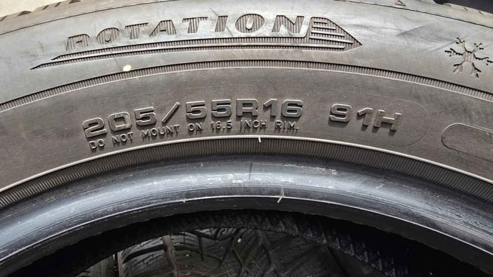 Zimní pneu 205/55/16 Dunlop - 7