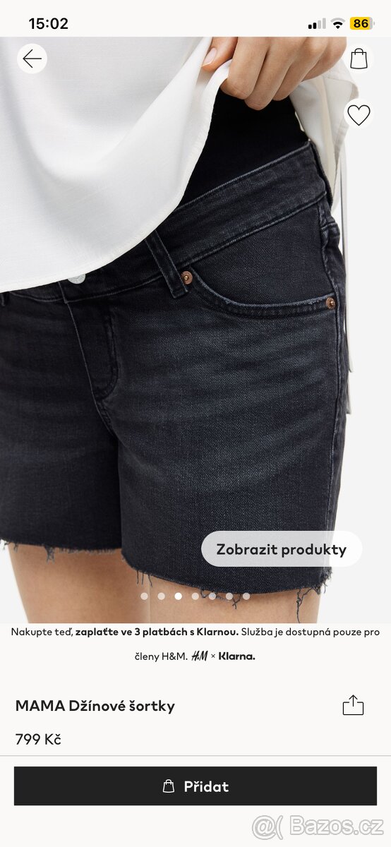 Těhotenské šortky - 7