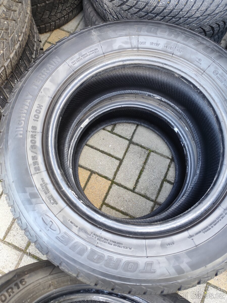 235/60 r16 - 4 ks LETNÍ SADA - 7