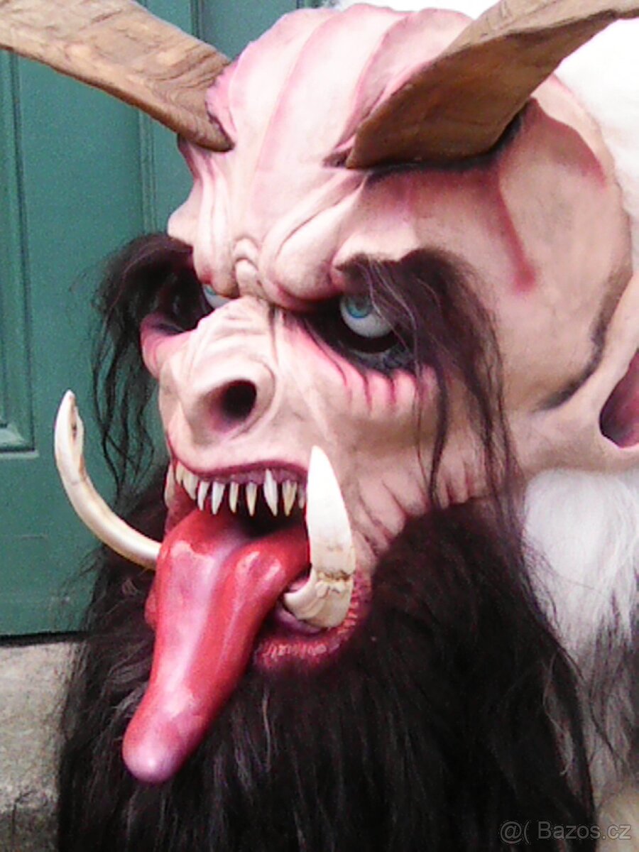 Krampus maska čerta FOUSÁČE - 7