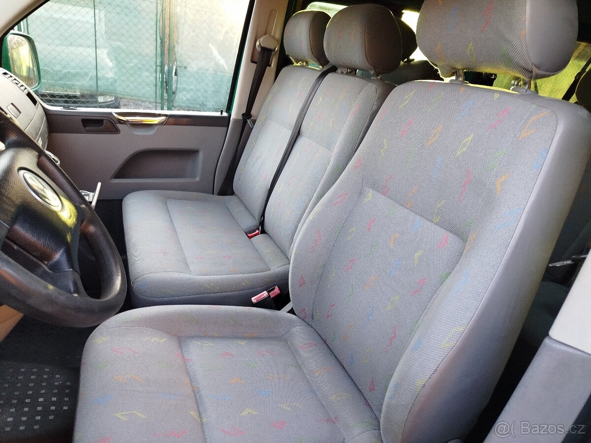 Vw Transporter T5 1.9 TDI klima, 9 míst - 7
