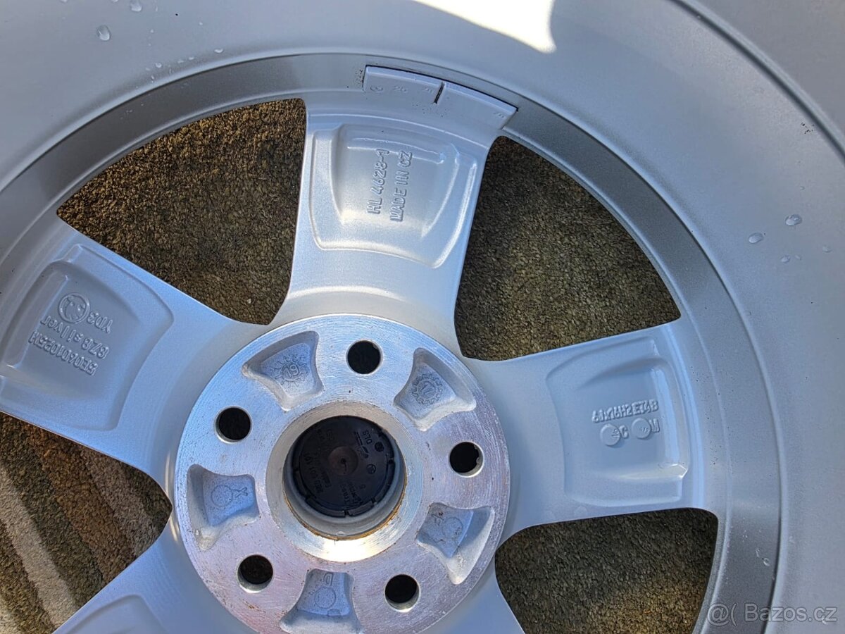 Sada alu kol 5x112 16" 6J ET48 Octavia 3 - 7