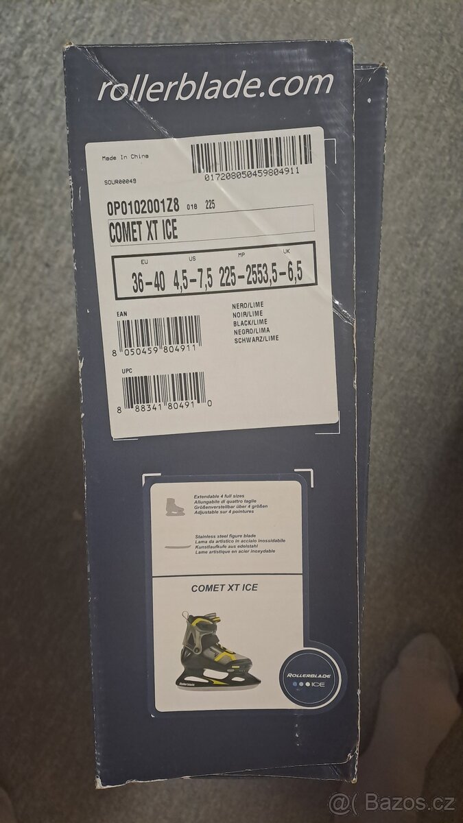 Lední brusle Rollerblade Comet XT ice vel.36-40 - 7