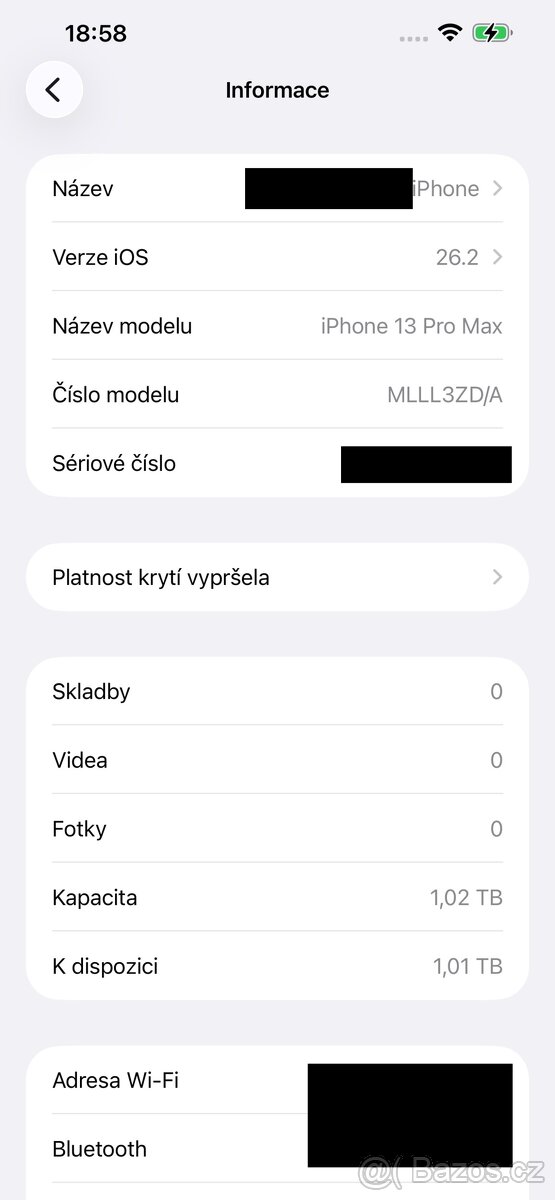 iPhone 13 Pro Max, 1 TB (1024 GB), stříbrný, TOP stav - 7
