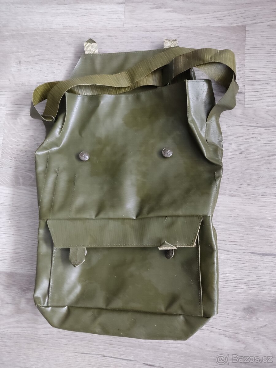 Vojenský pásek,šle,ešus,čepice - 7