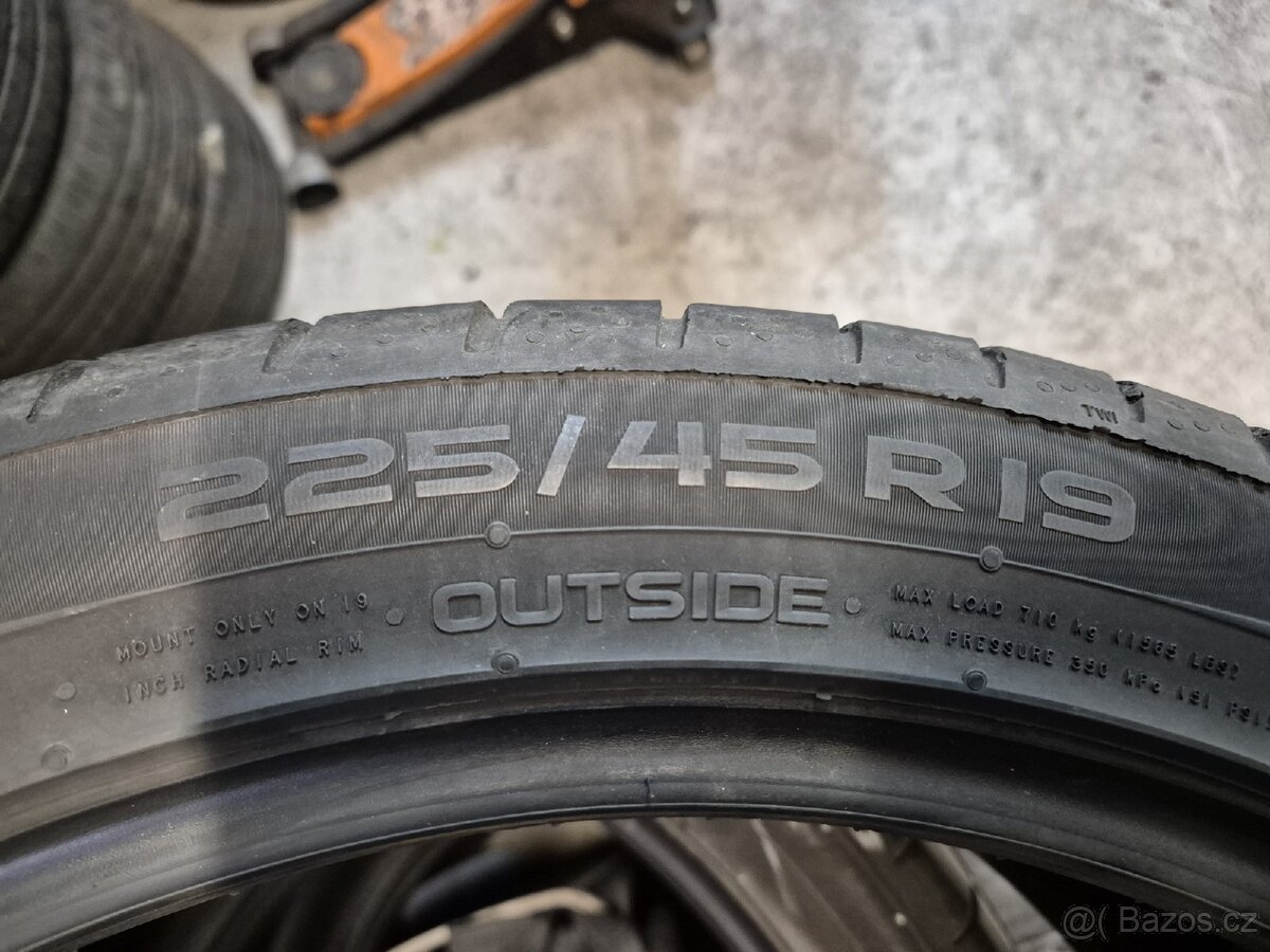 225/45 r19 letní Nokian - 7