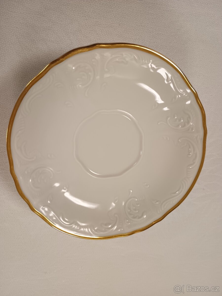 podšálky bernadotte slonová kost - 7