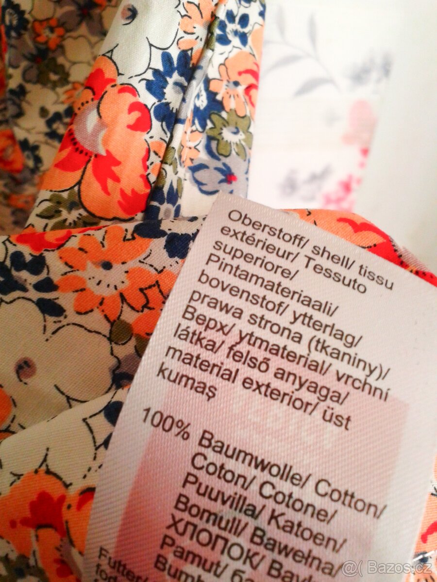 Slušivé bavlněné šaty s páskem 42 - 7