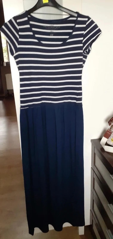 Dlouhé šaty H&M L.O.G.G vel.M - 7