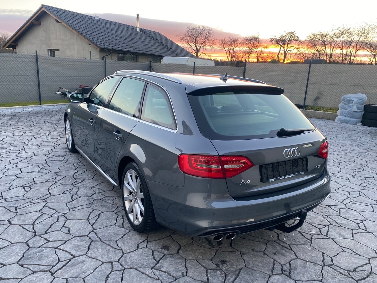 Audi S-line A4 b8 2.0tdi 140kw 1.majitel - 7