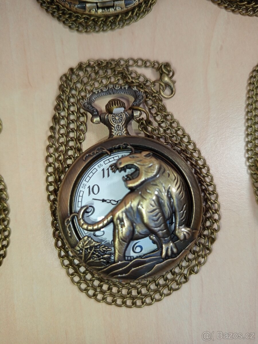 15 Ks starožitné kapesní hodinky QUARTZ. - 7