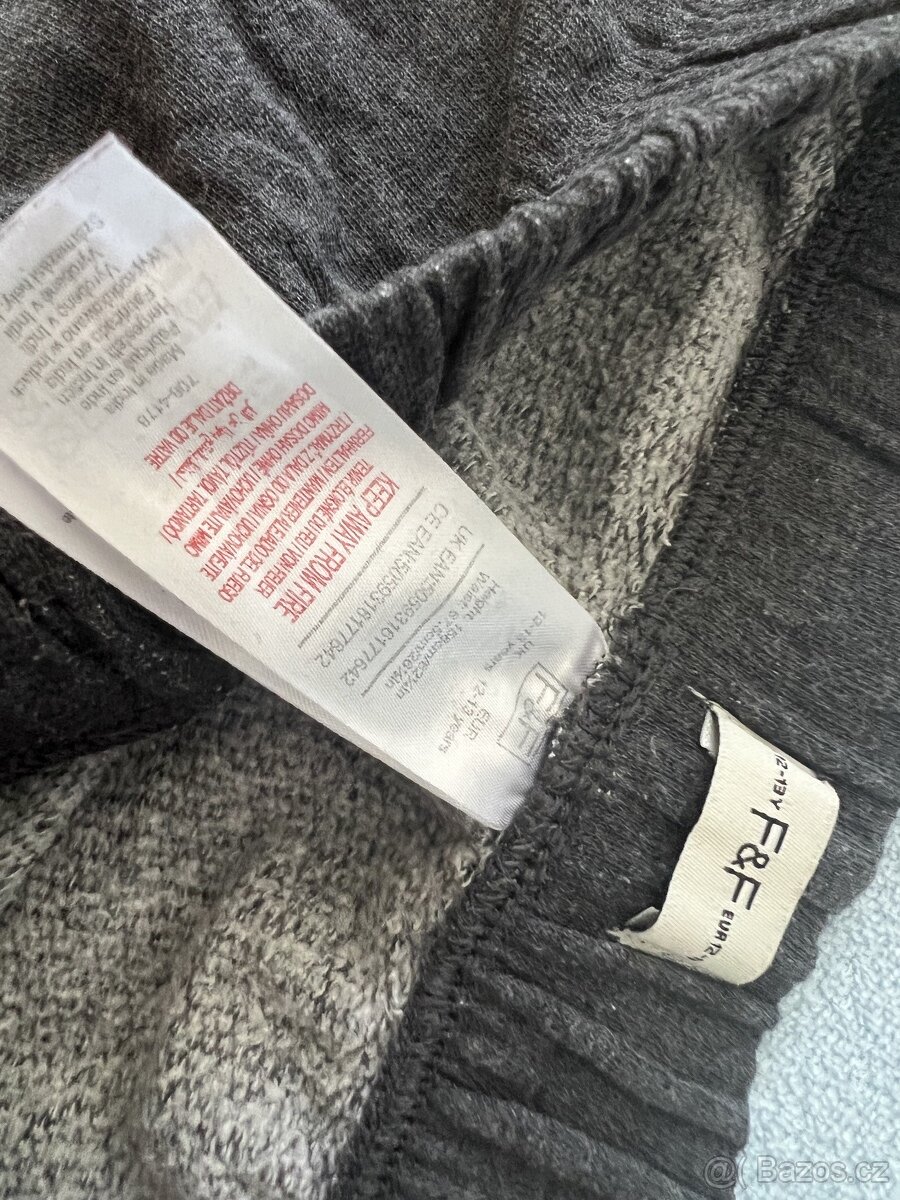 Tepláková souprava zn. F&F vel. 12-13 let - 7