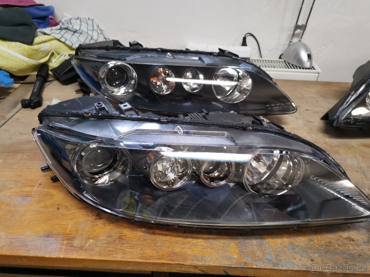 Přední xenonová světla Mazda 6 GG/GY po renovaci - 7
