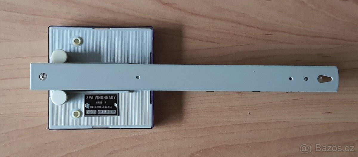 Vlasový hygrometr - analogový vlhkoměr historický - 7