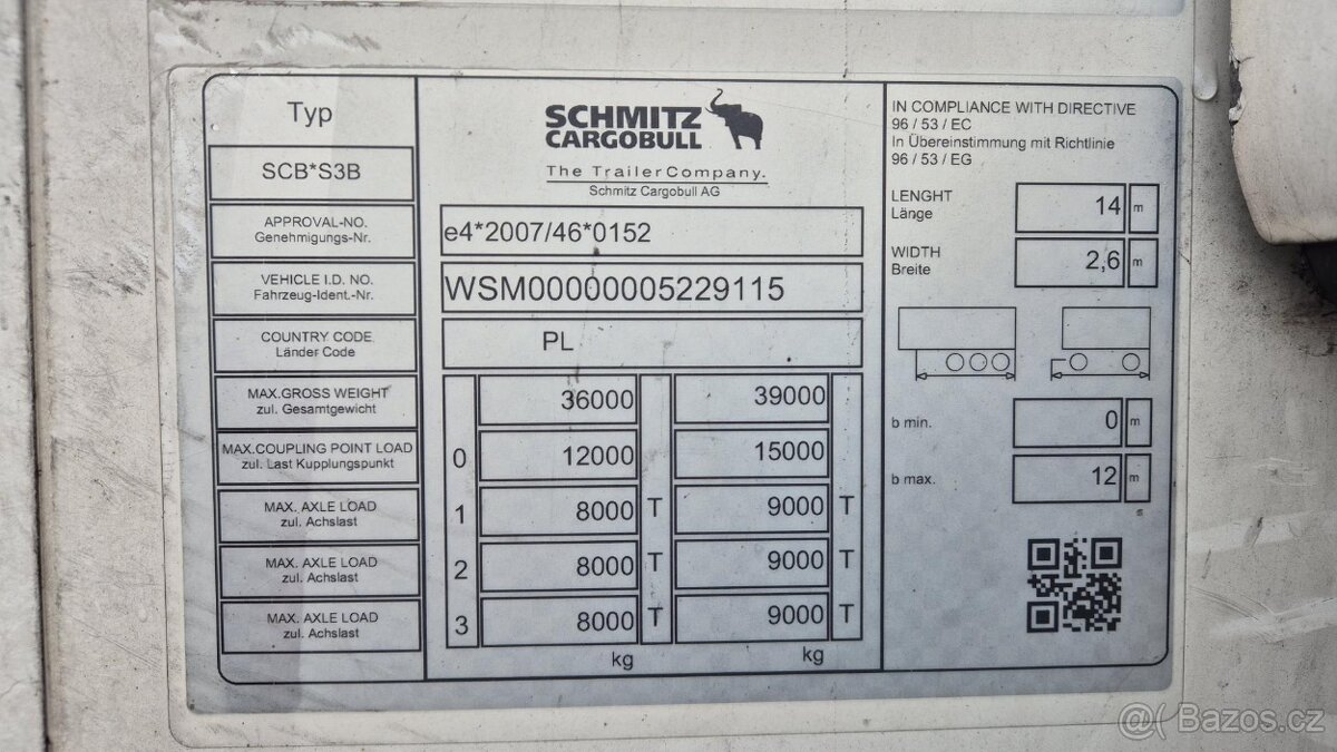 SCHMITZ CARGOBULL SKO 24/L - 13.4 FP60 COOL - MULTITEMP - 7