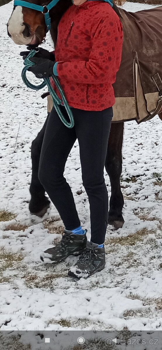 Prodám zimní jezdecké rajtky HKM 34/XS - 7