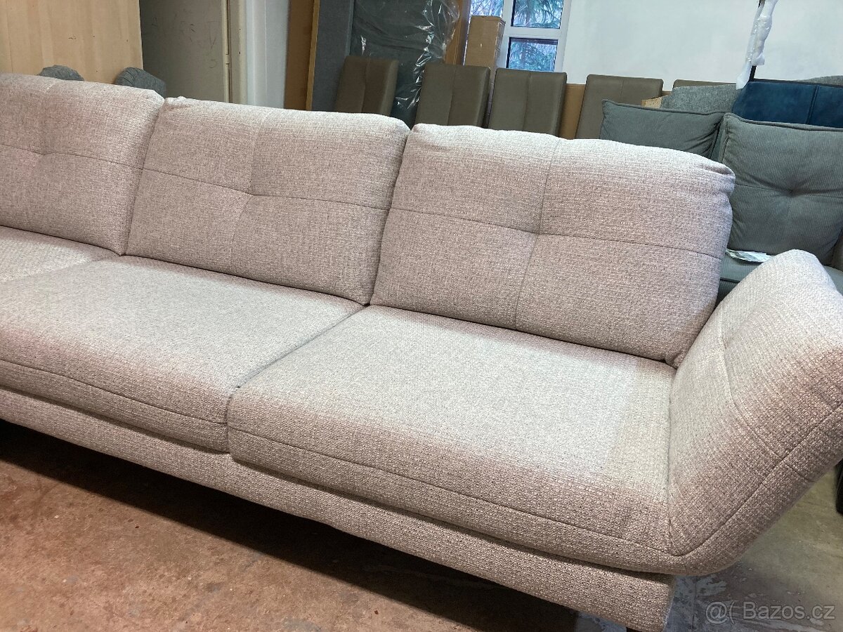 Rohová sedací souprava-Taburet-MONDO Assea-Nová - 7