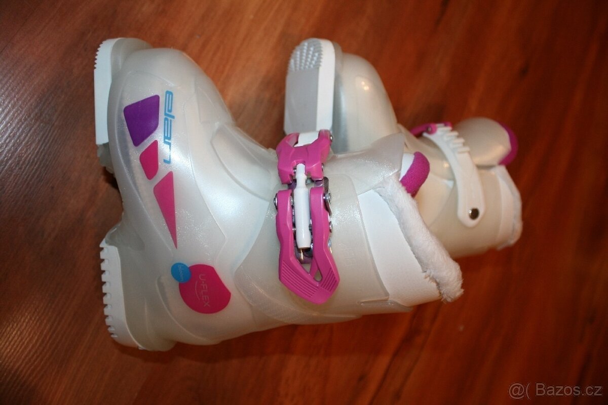 divcí lyže Atomic 70 cm , lyžaky Elan - 7