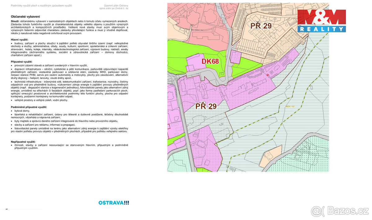 Prodej komerčního pozemku, 6096 m², Ostrava - 7
