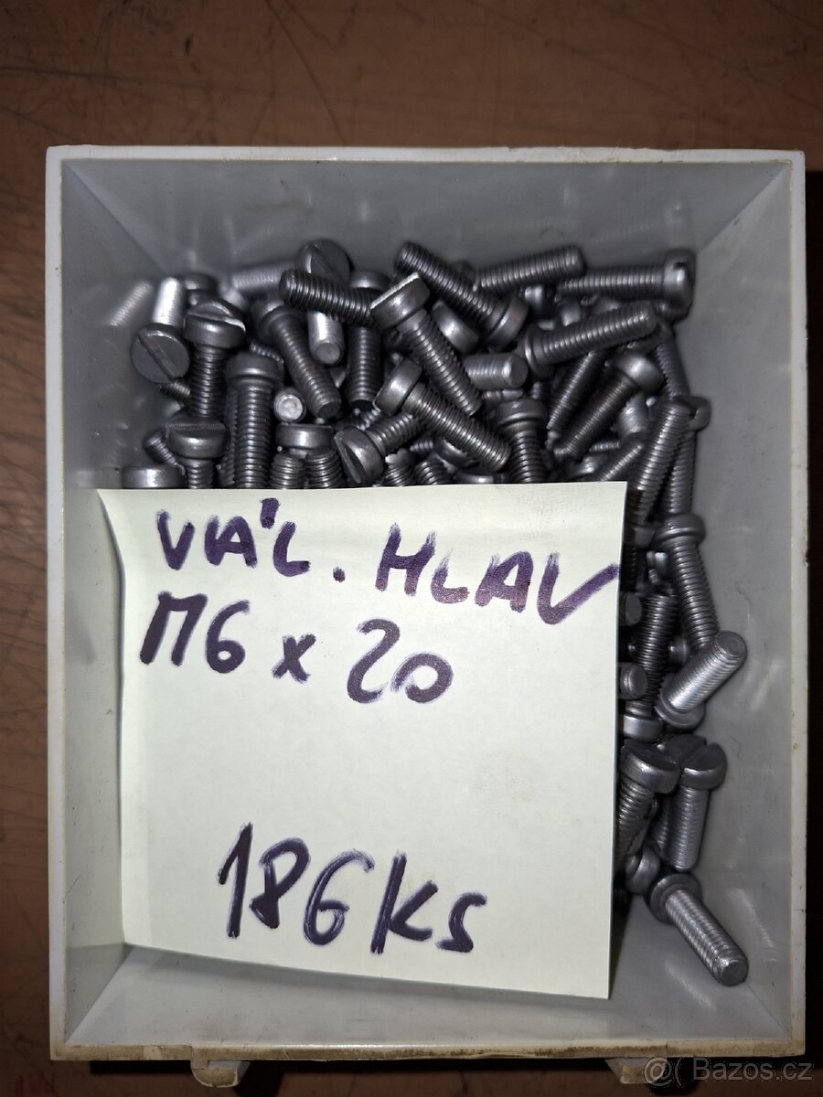 Spojovací materiál šrouby, nýty - 7