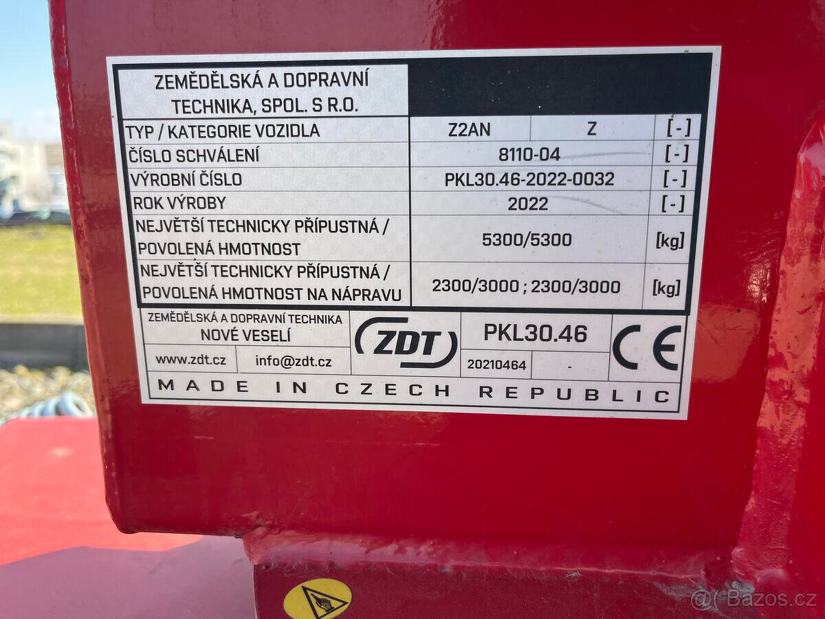 Lišta MacDon FD230 9,1 m - 7