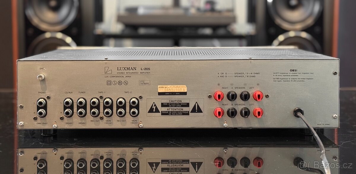 Luxman L-205 zesilovač - 7