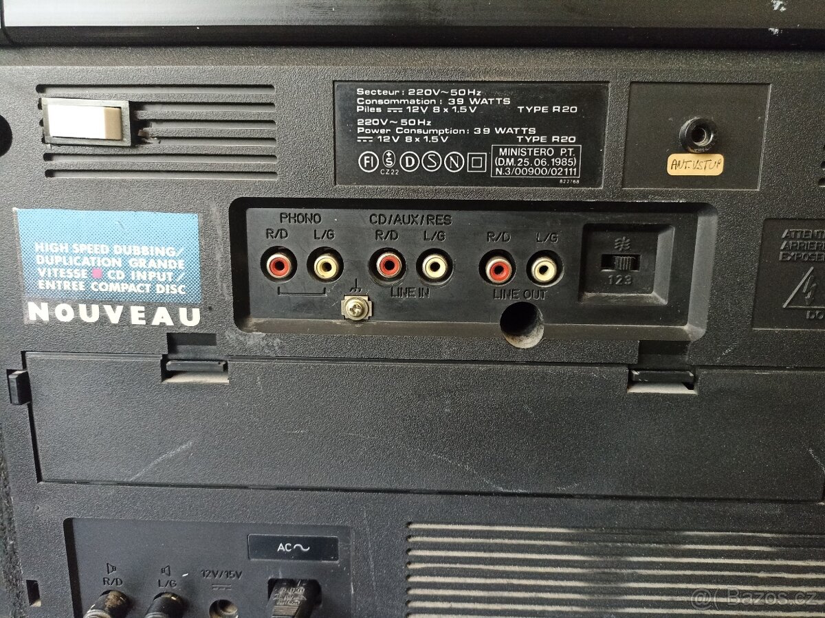 Sběratelský retro magnetofon Thomson Research TM 7670 – rádi - 7