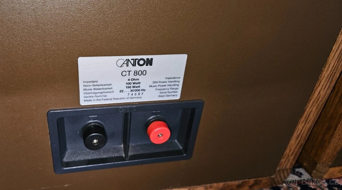 CANTON CT 800 reprobedny - 7