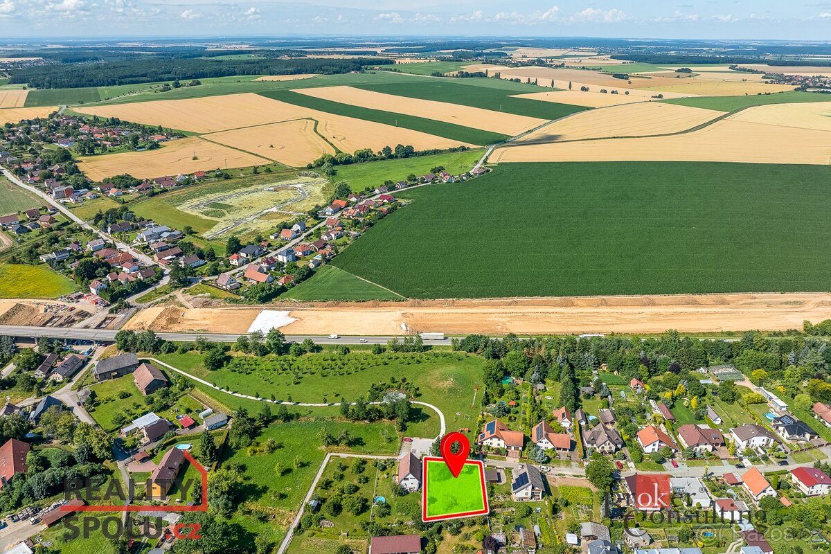 Prodej, pozemky/bydlení, 851 m2, Všestary, Hradec Králové [I - 7