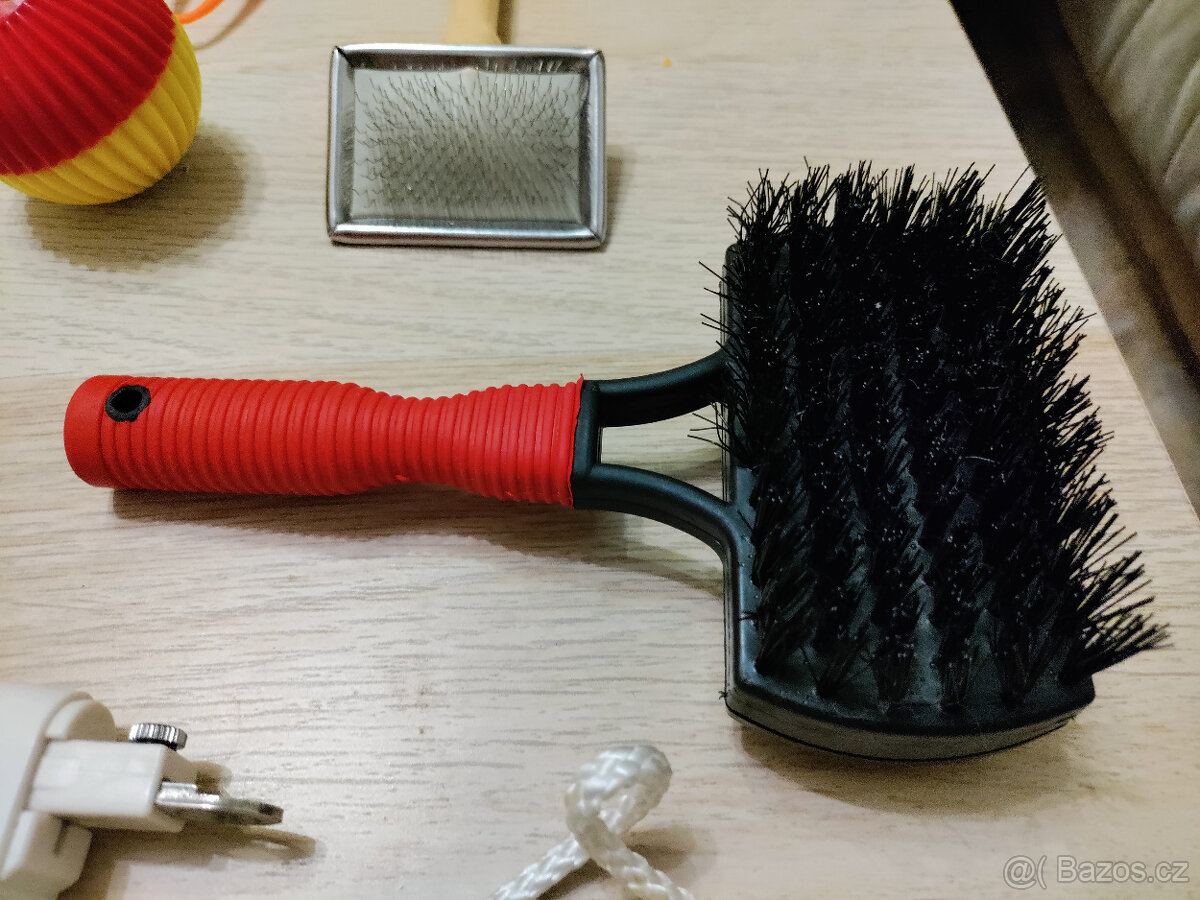 hřeben na psa nůžky na drápky kartáč na psa - 7