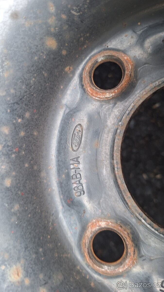 Plechové disky Ford 4x108 R15 - 7