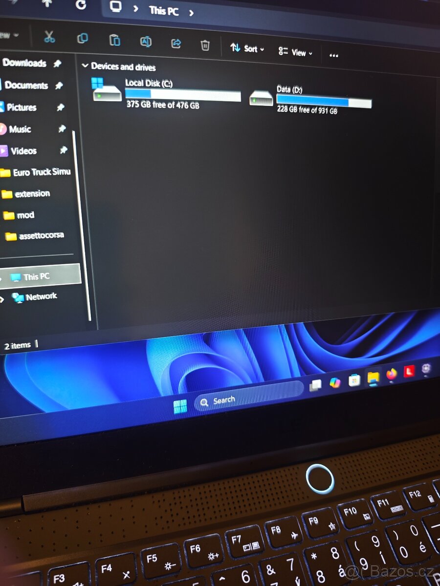 Herní notebook Lenovo Legion Slim 7 15ACH6 RTX 3060 RYZEN 7 - 7