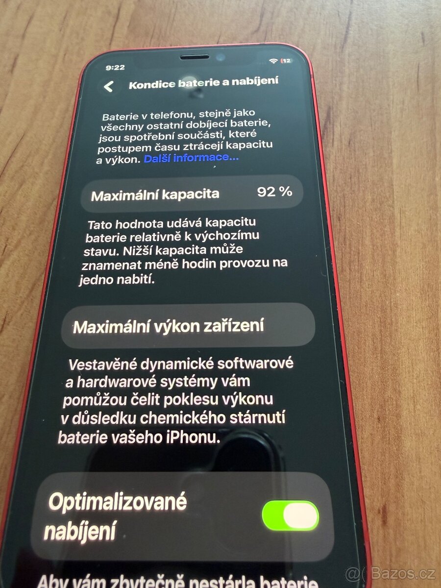 iPhone 12 mini Red 64 GB - 7