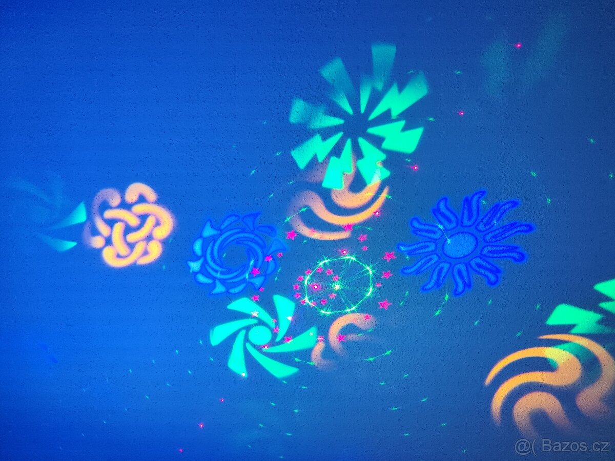 Mini větelný efekt 5in1 - 7