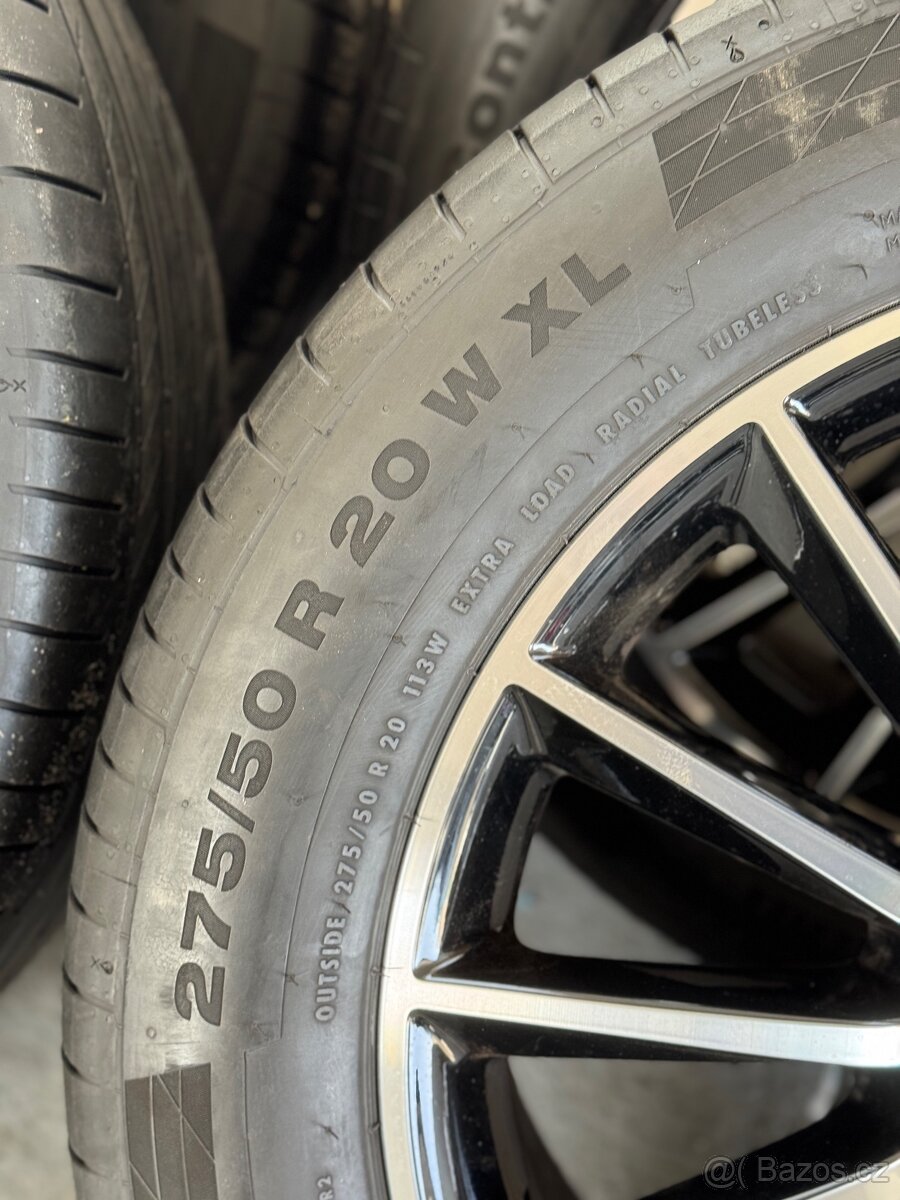 5x130 Original Mercedes AMG R20 disky G class + 275/50R20 - 7