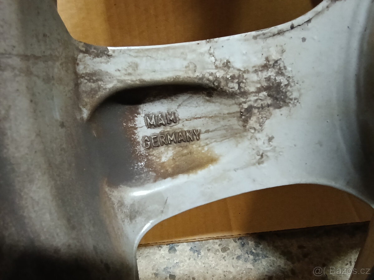 ALU kola 5x120 R17 et20 zn. MAM - 7