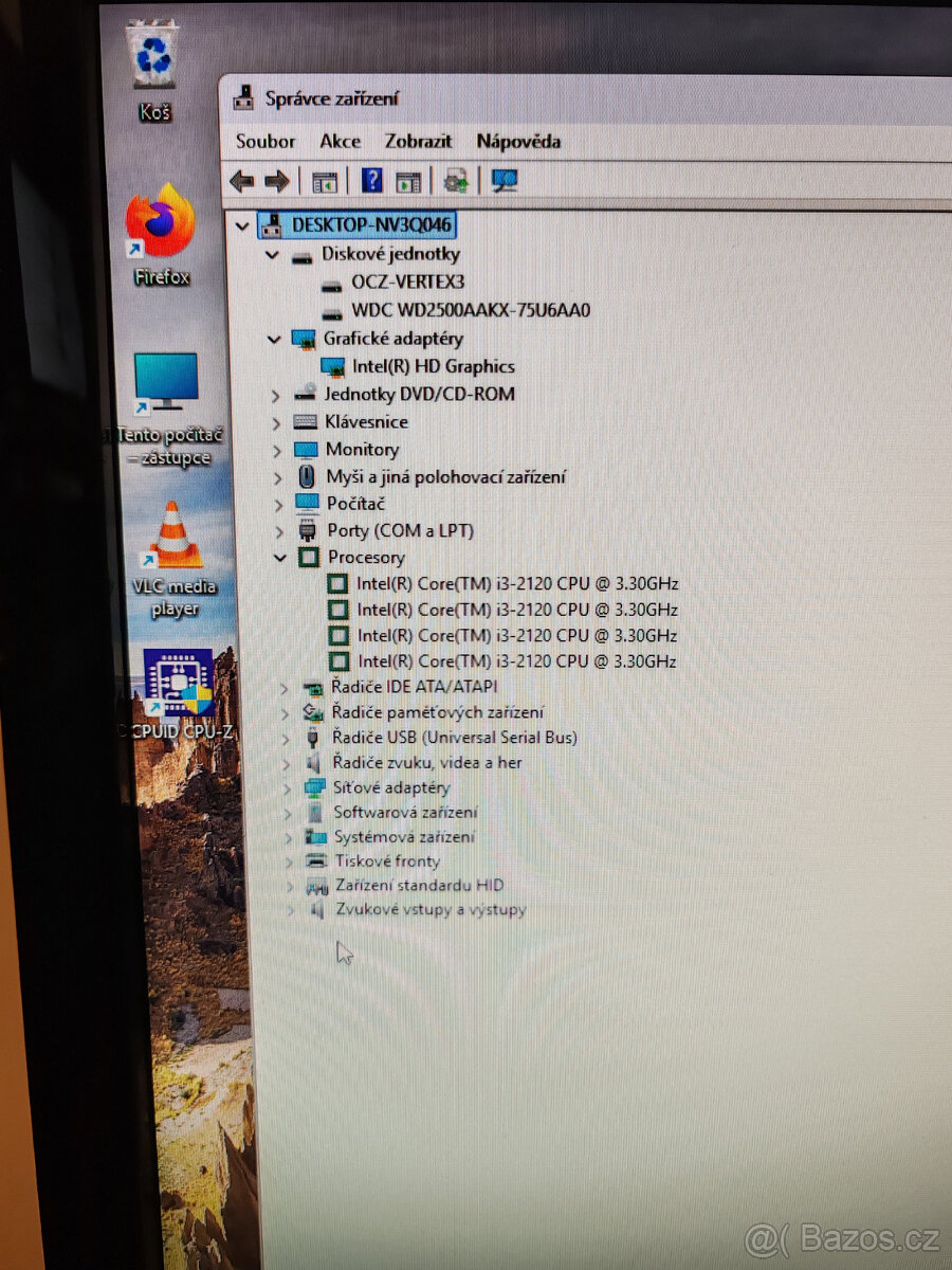 Dell Optiplex 7010/8GB/SSD+250HDD/monitor/klávesnice/myš - 7