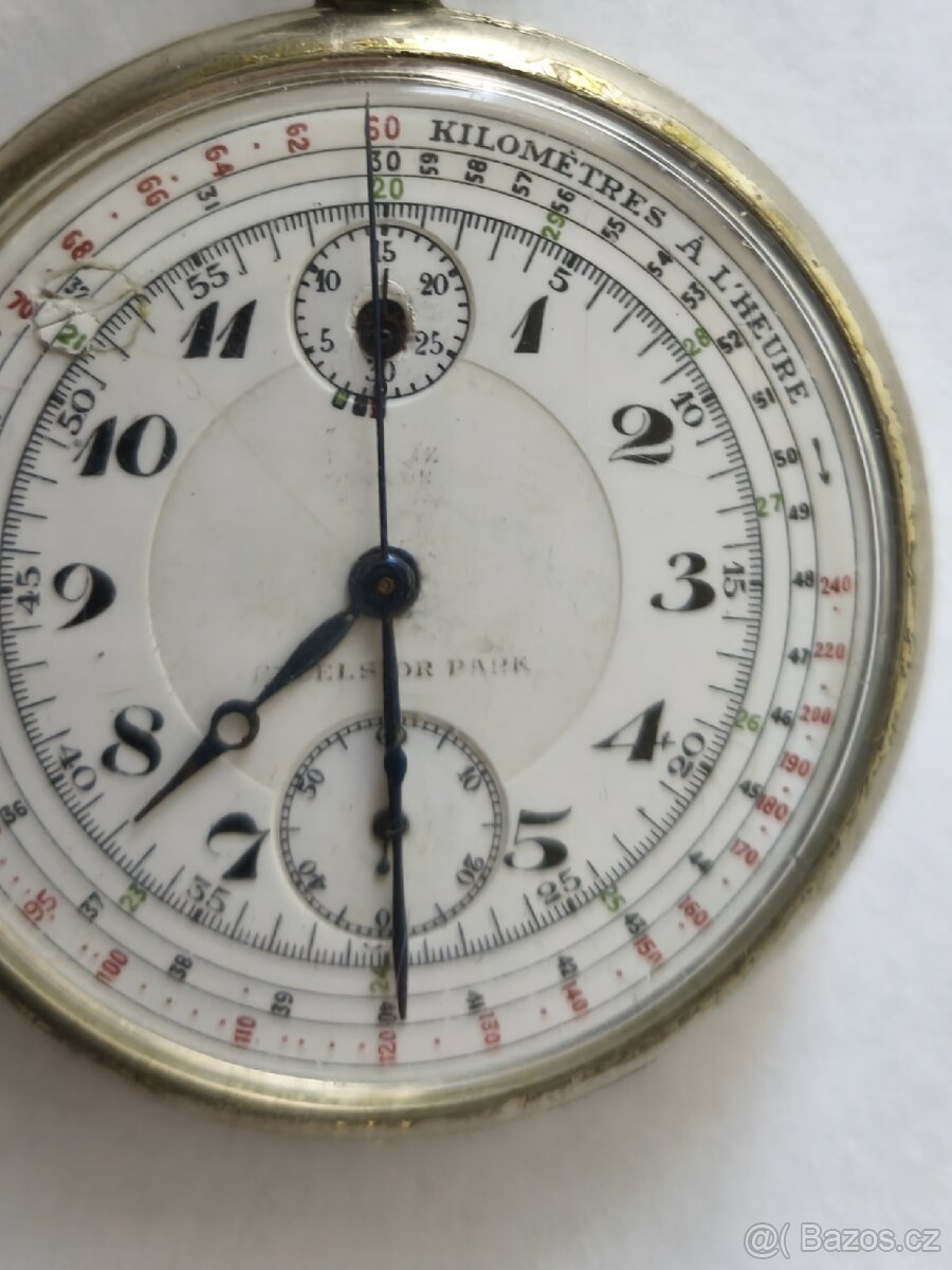 Kapesní chronograf EXCELCIOR PARK v oceli - 7